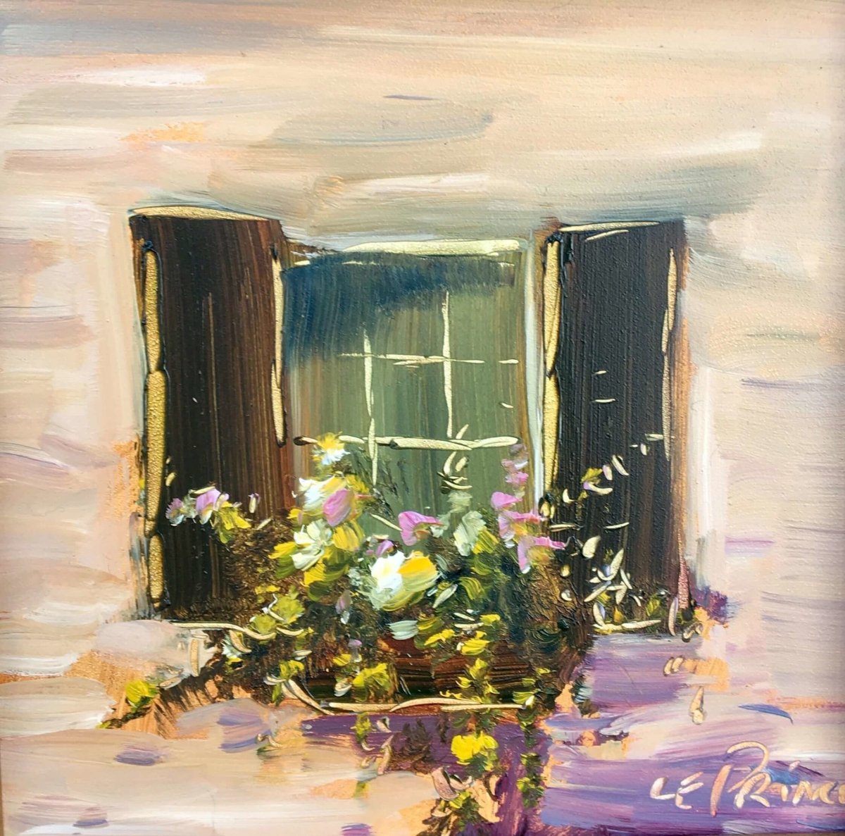 Windowbox on Smith St by Kevin LePrince at LePrince Galleries