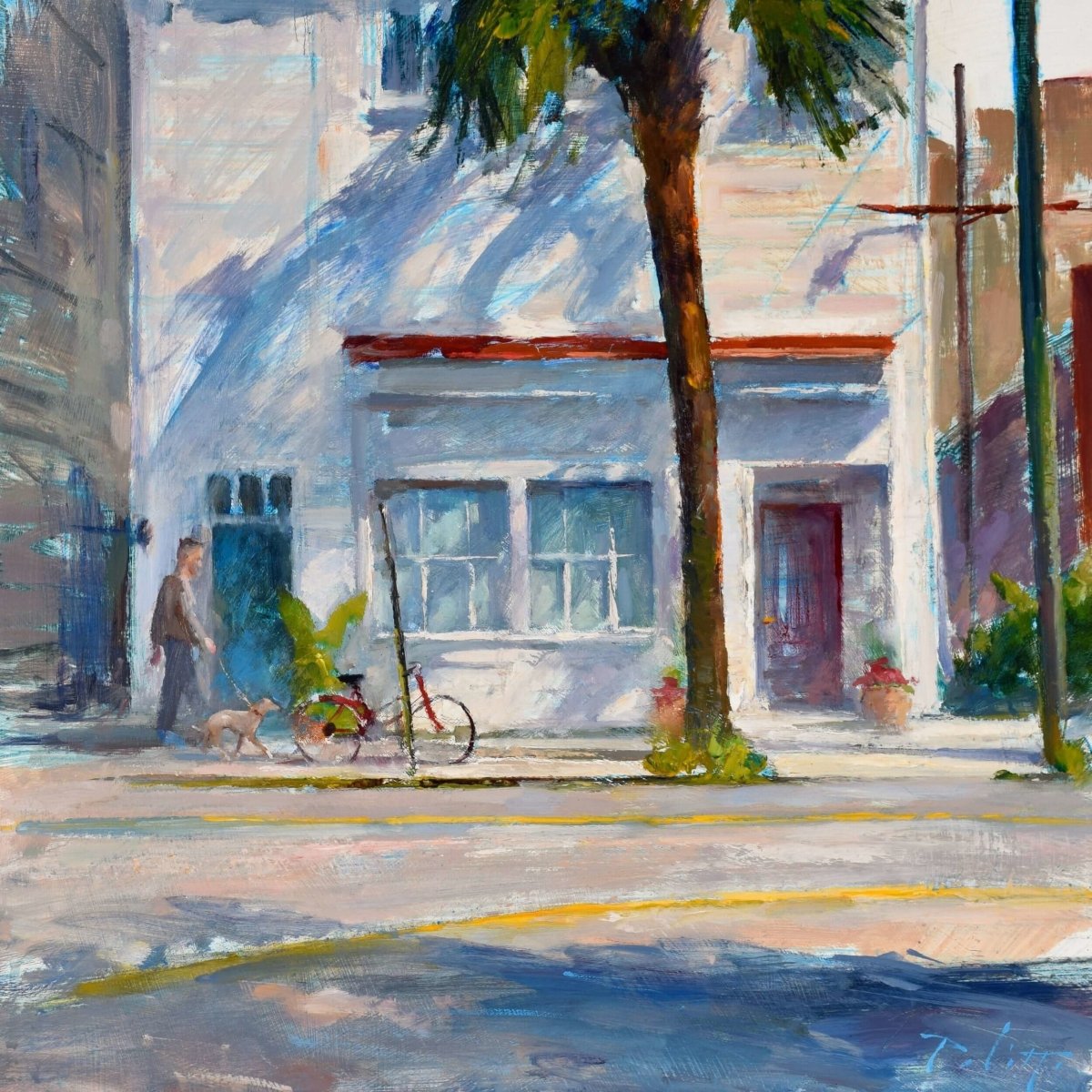 Early Stroll by Kyle Paliotto at LePrince Galleries