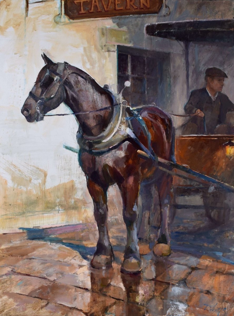 Pulling Home by Kyle Paliotto at LePrince Galleries