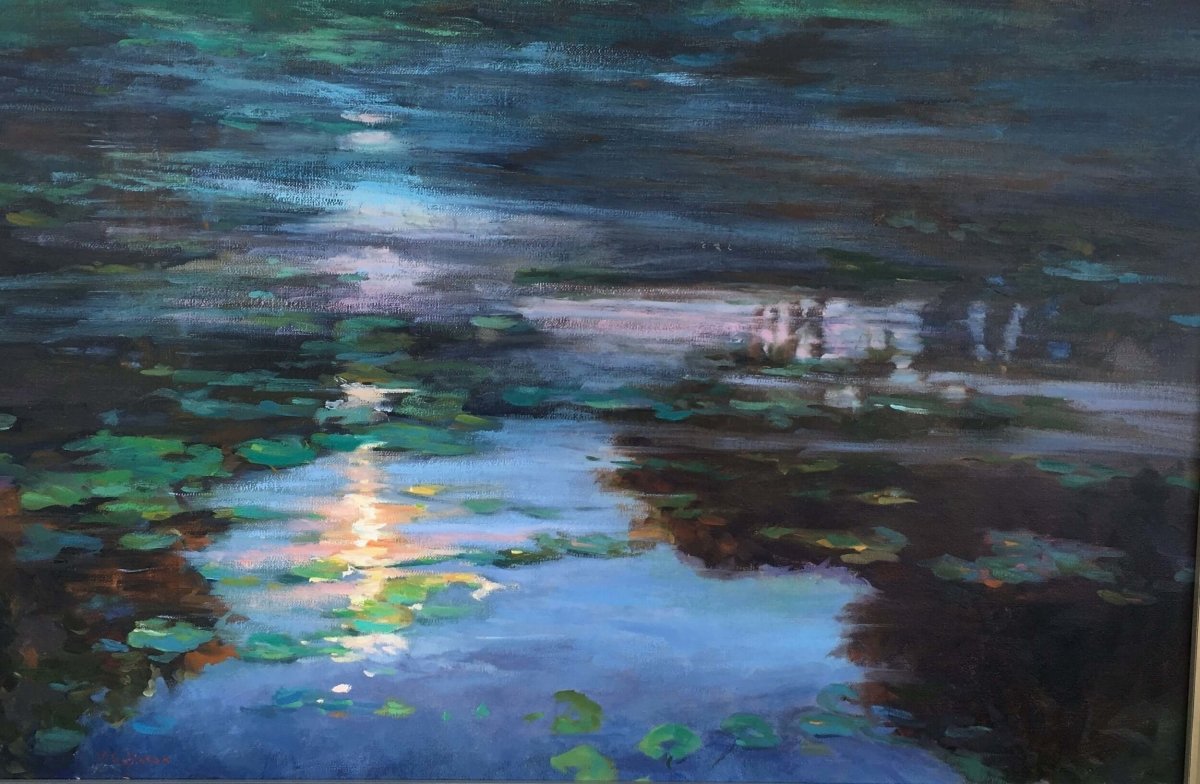 Sun & Lillies by leprince-fine-art-gallery-ace5 at LePrince Galleries