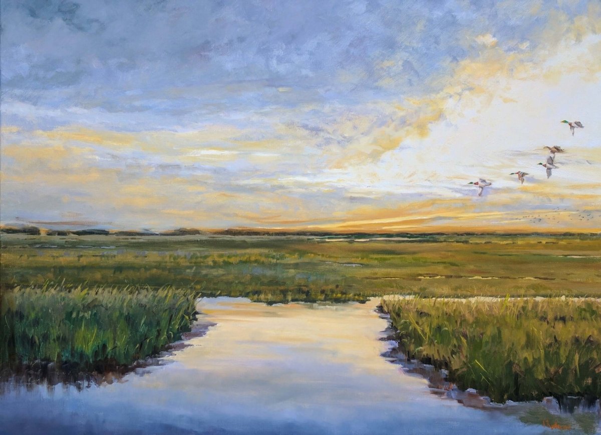 Wetlands Morning by leprince-fine-art-gallery-ace5 at LePrince Galleries