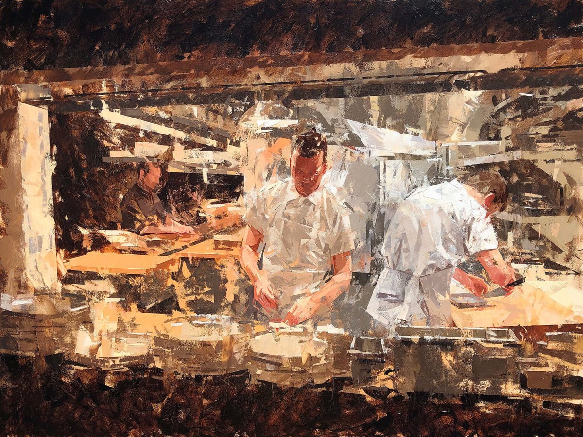 Kitchen Impression by LePrince Fine Art Gallery at LePrince Galleries