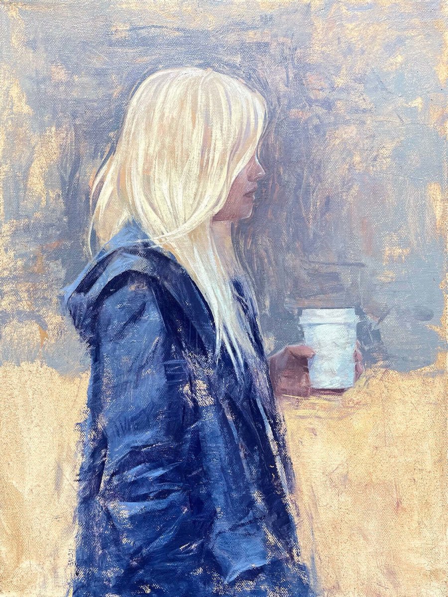 Morning Chill by Mark Bailey at LePrince Galleries