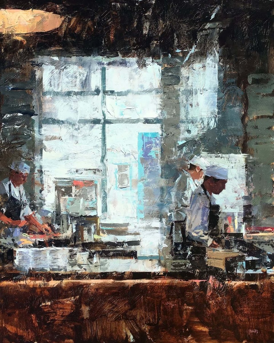 Open Kitchen by LePrince Fine Art Gallery at LePrince Galleries