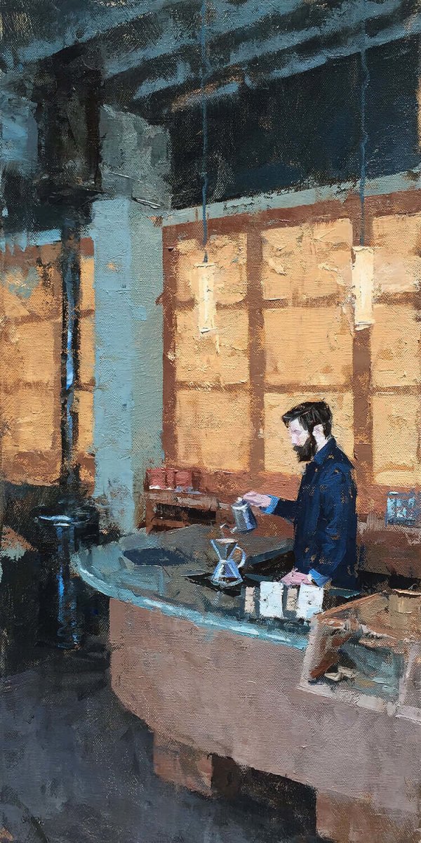 Pour Over by Mark Bailey at LePrince Galleries