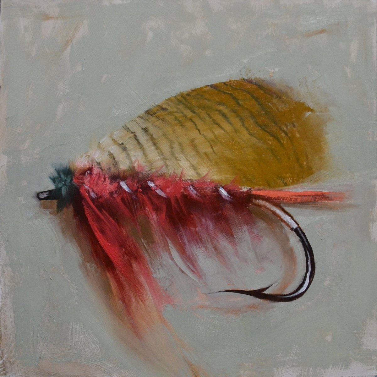 Blacker Claret Fly by Marc Anderson at LePrince Galleries