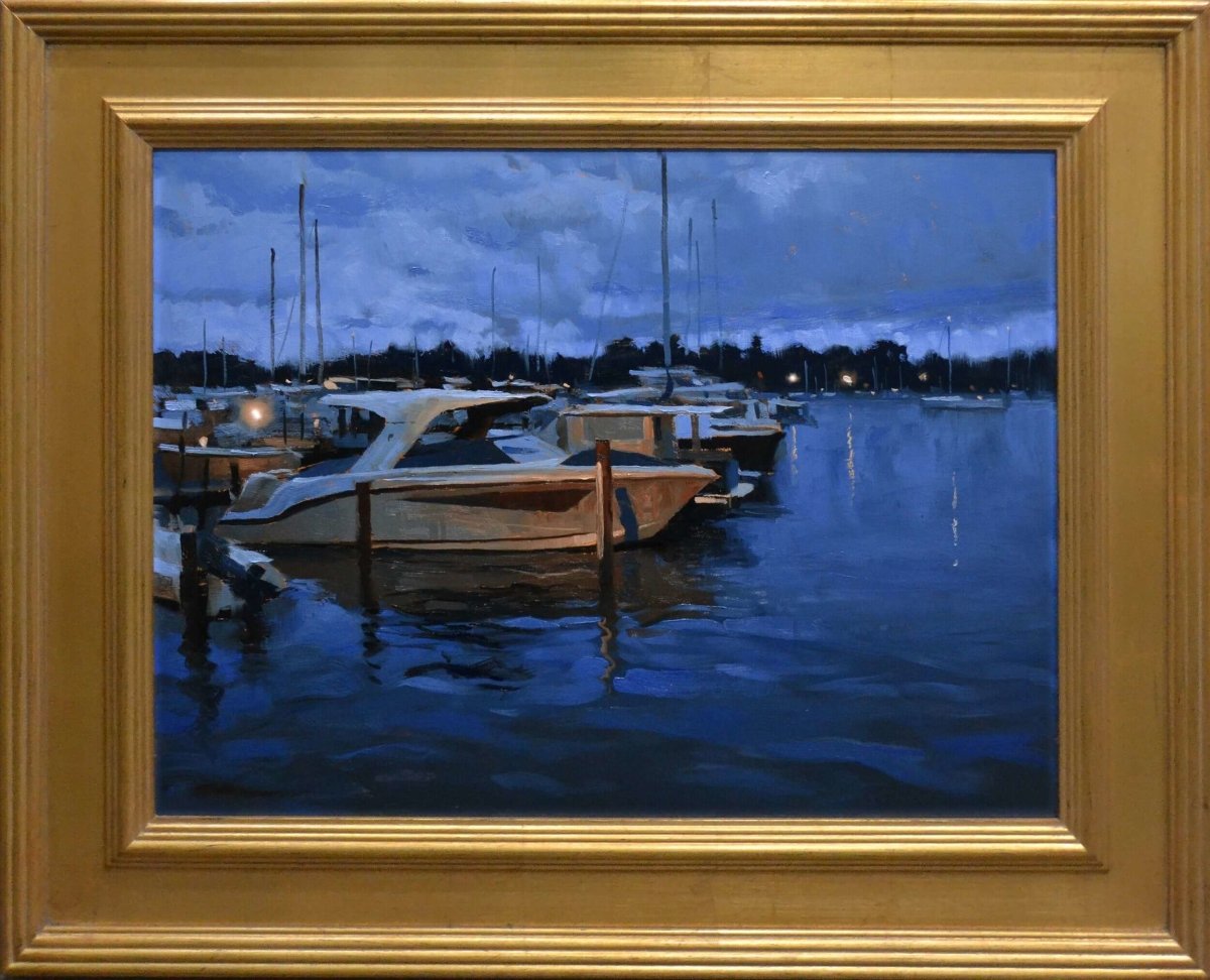 Marina Blues by Marc Anderson at LePrince Galleries