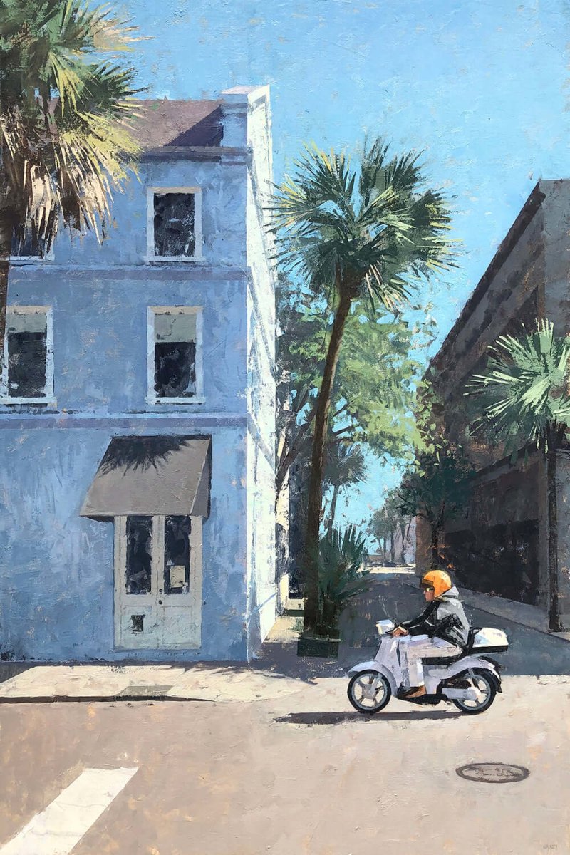 Cruisin' by Mark Bailey at LePrince Galleries