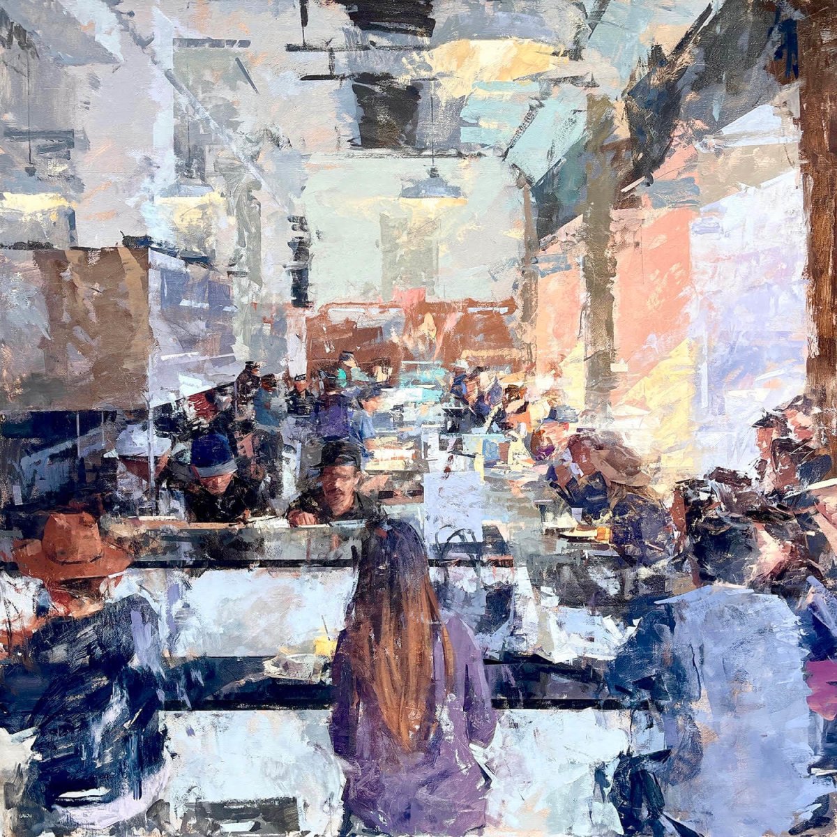 Morning Rush by Mark Bailey at LePrince Galleries