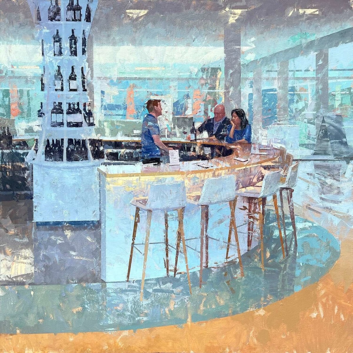 Tasting Room by Mark Bailey at LePrince Galleries
