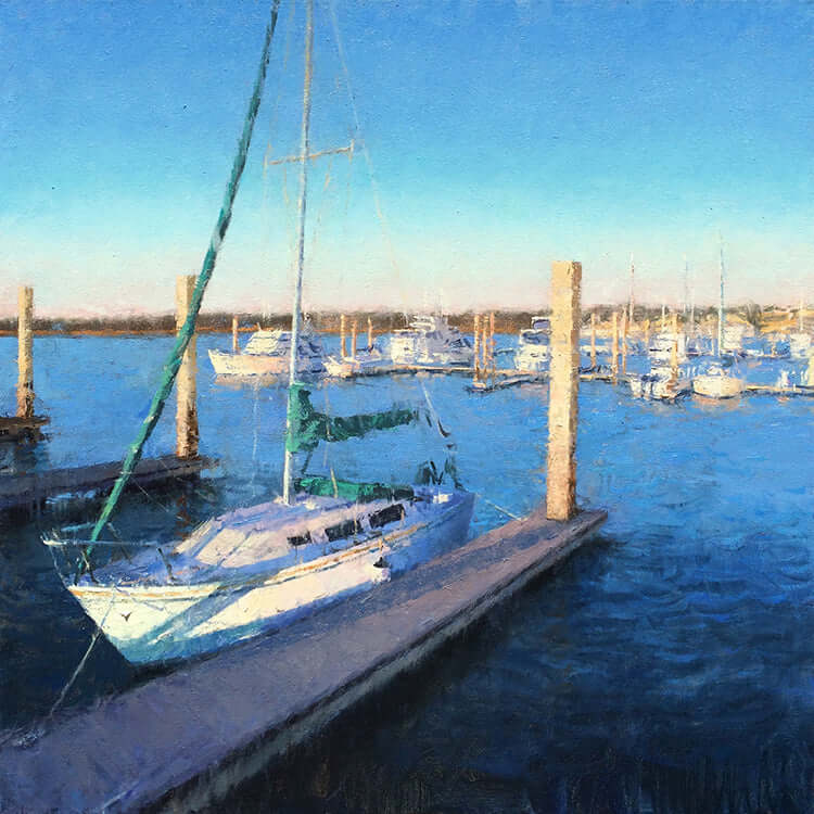 Tomorrow We Sail by Mark Bailey at LePrince Galleries