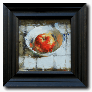 Apple in Bowl by Ning Lee at LePrince Galleries