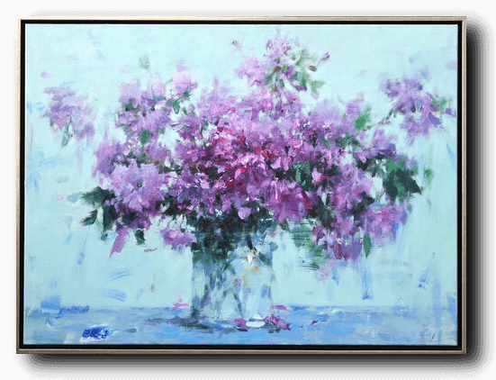 Cherry Blossoms by Ning Lee at LePrince Galleries