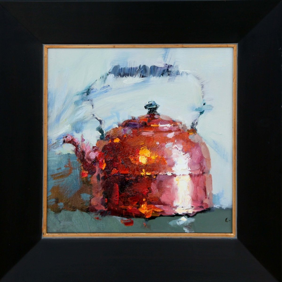 Copper Kettle by Ning Lee at LePrince Galleries