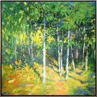 Forest Edge by Ning Lee at LePrince Galleries