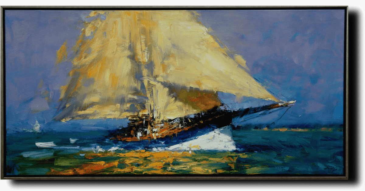 Full Sail by Ning Lee at LePrince Galleries