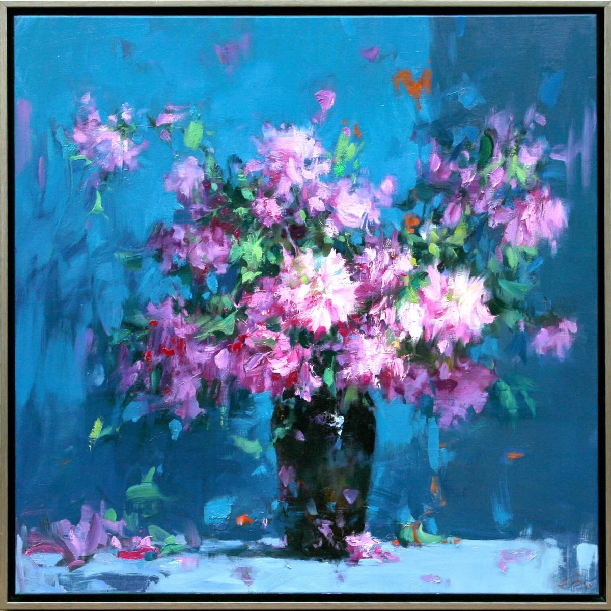 Pink & Blue by Ning Lee at LePrince Galleries
