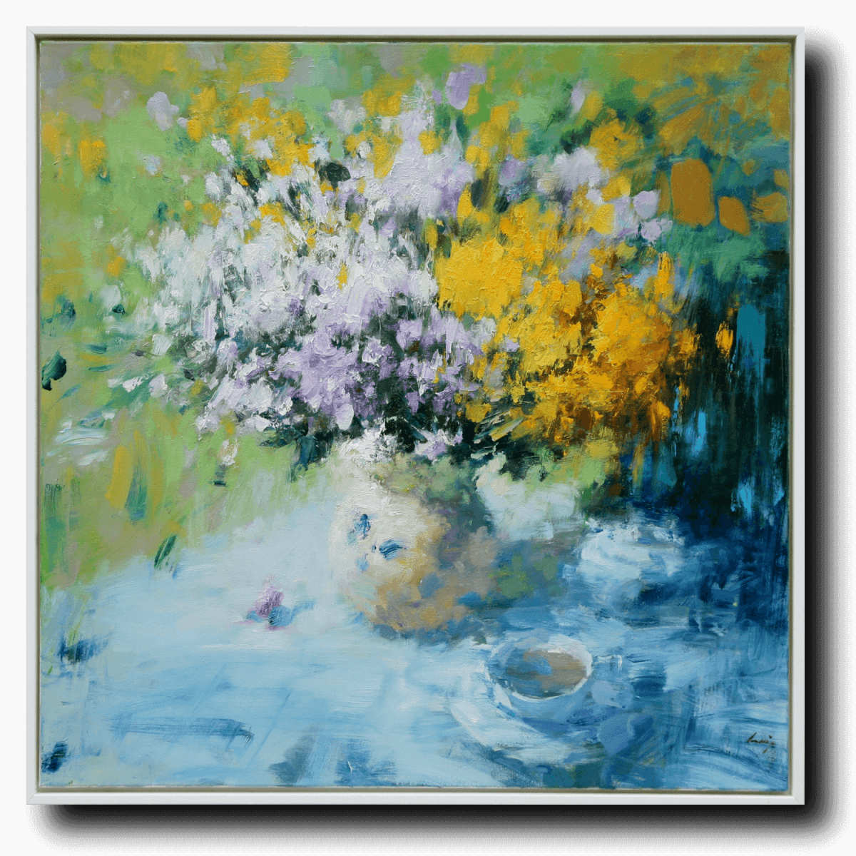 Summer Flowers by Ning Lee at LePrince Galleries