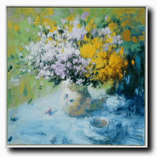 Summer Flowers by Ning Lee at LePrince Galleries