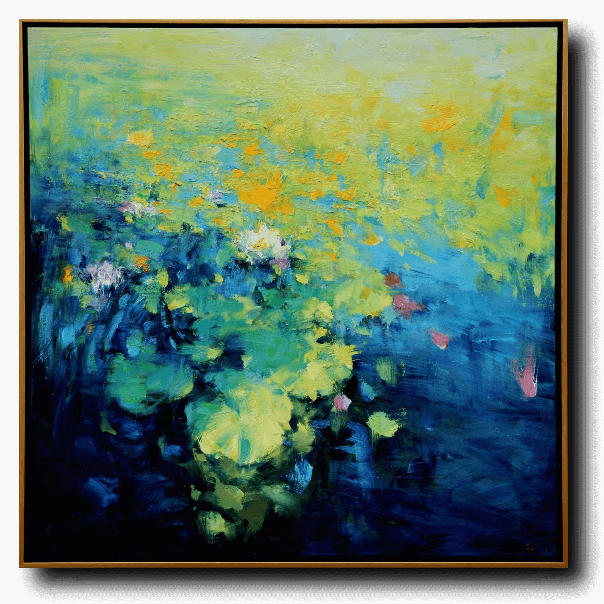 Summer Pond by Ning Lee at LePrince Galleries