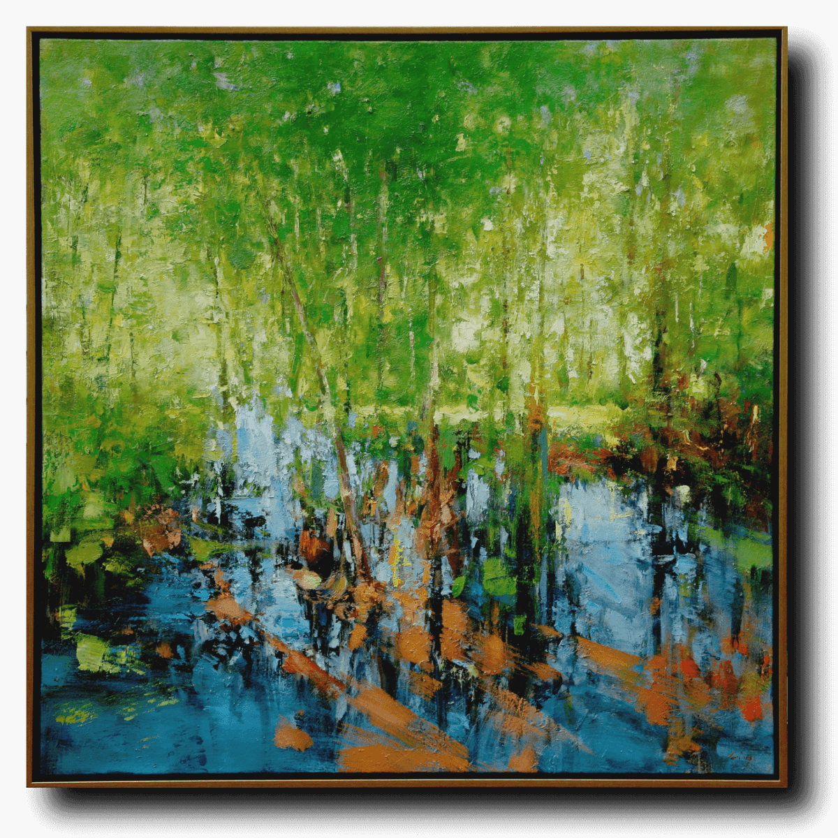 Summer Reflection by Ning Lee at LePrince Galleries