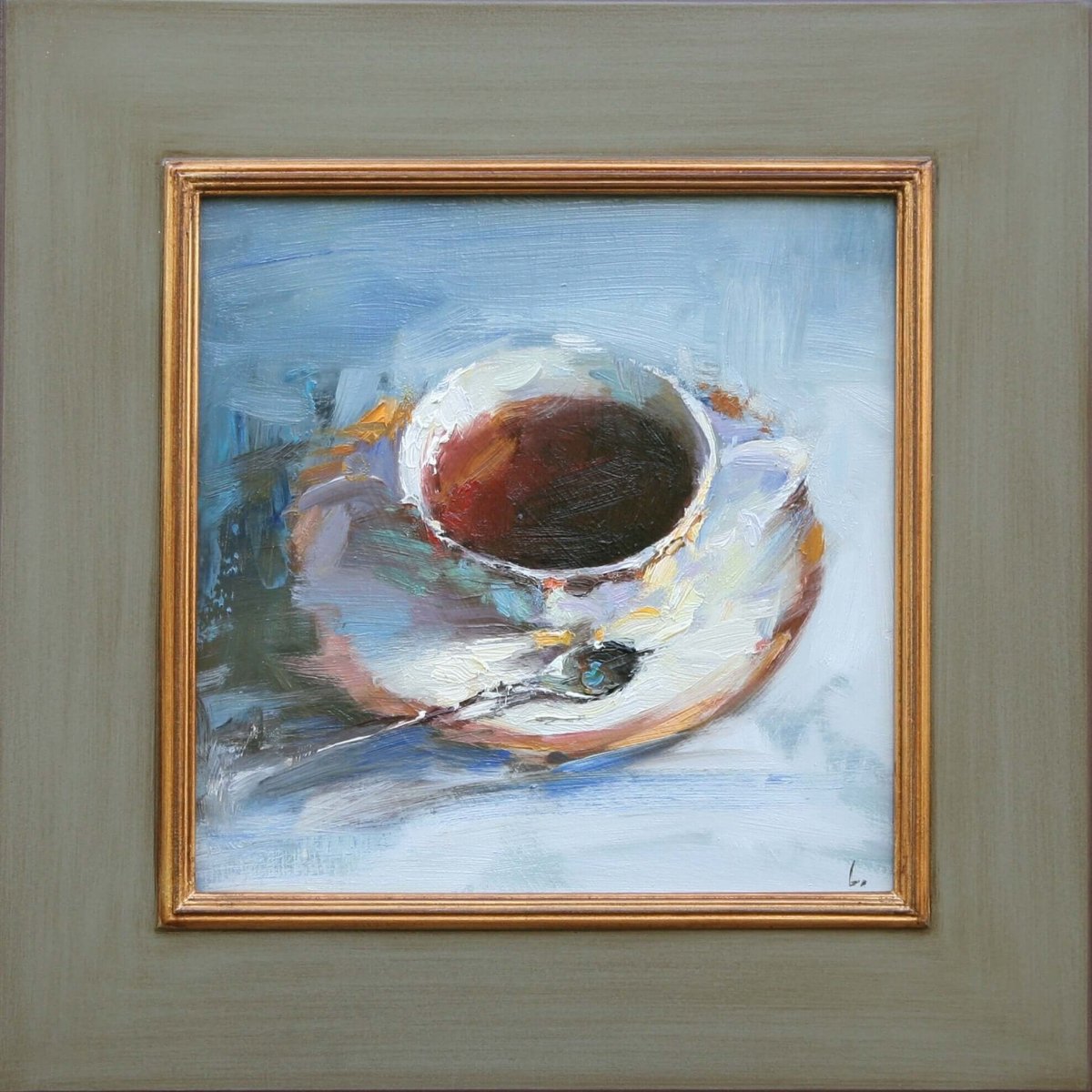 Tea Cup by Ning Lee at LePrince Galleries