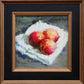 Peaches on White by Ning Lee at LePrince Galleries