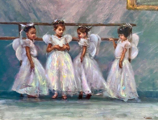 Bella Ballerinas by Rosanne Cerbo at LePrince Galleries