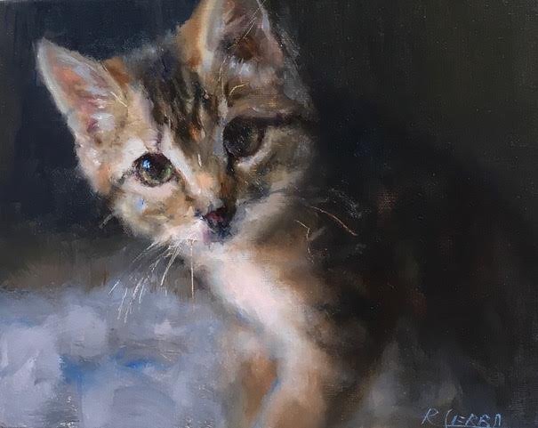 Kitty Kat by Rosanne Cerbo at LePrince Galleries