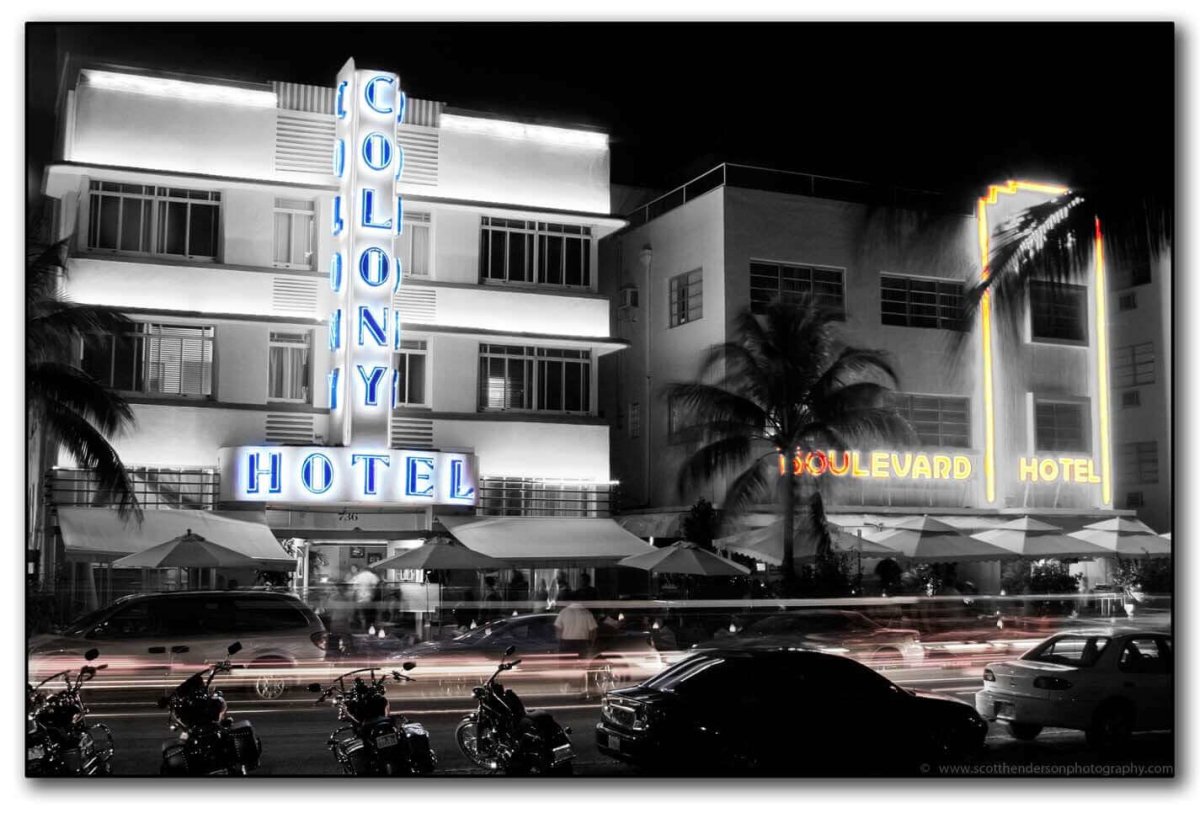 South Beach by Scott Henderson at LePrince Galleries