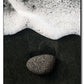 Surf, Lava Rock and Black Sand Beach by Scott Henderson at LePrince Galleries