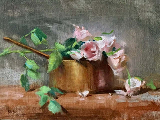 Copper and Roses by Stacy Barter at LePrince Galleries