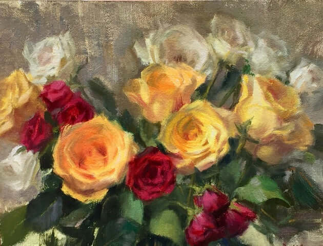 Symphony in Roses by Stacy Barter at LePrince Galleries