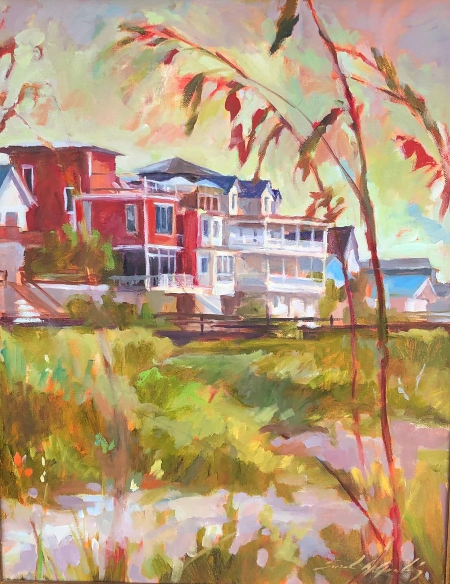 Folly Beach by Susannah Gramling at LePrince Galleries