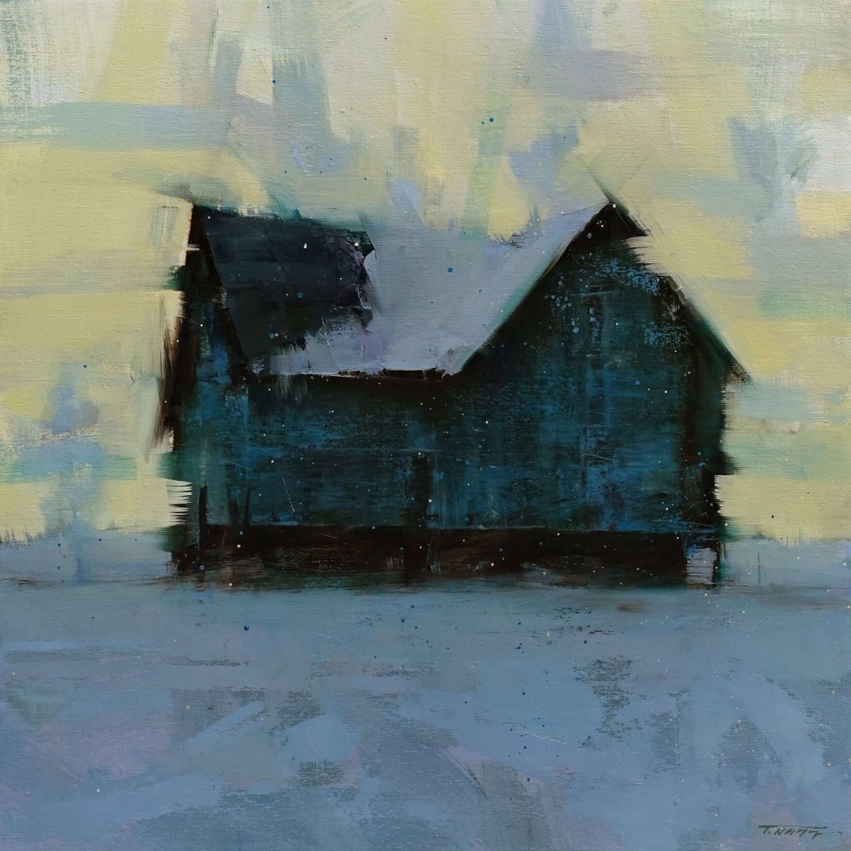 Blue Twilight by Tibor Nagy at LePrince Galleries