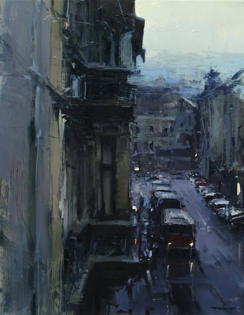 Rainy Morning by Tibor Nagy at LePrince Galleries