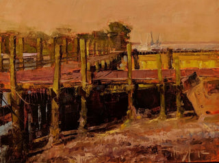Low Tide Landing by Trey Finney at LePrince Galleries