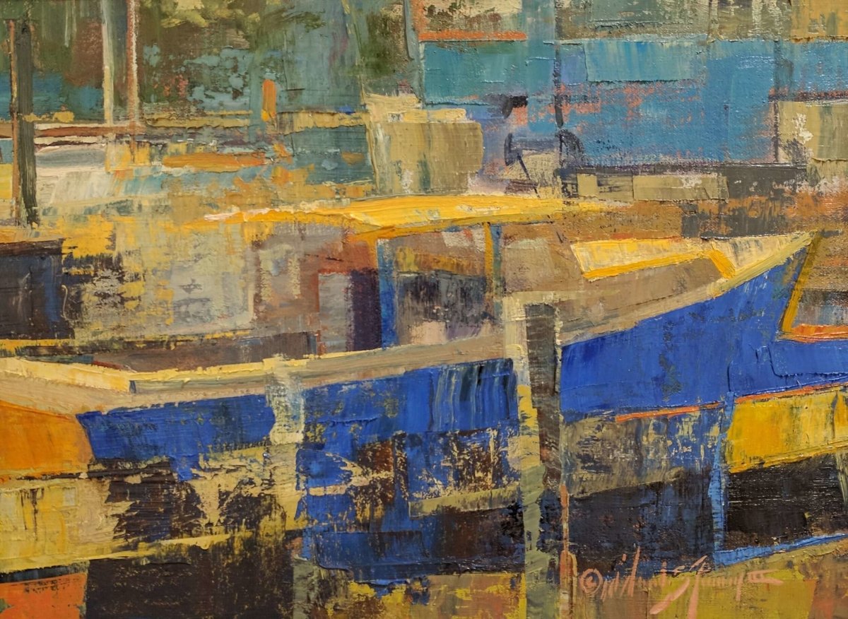 Workboat by Trey Finney at LePrince Galleries