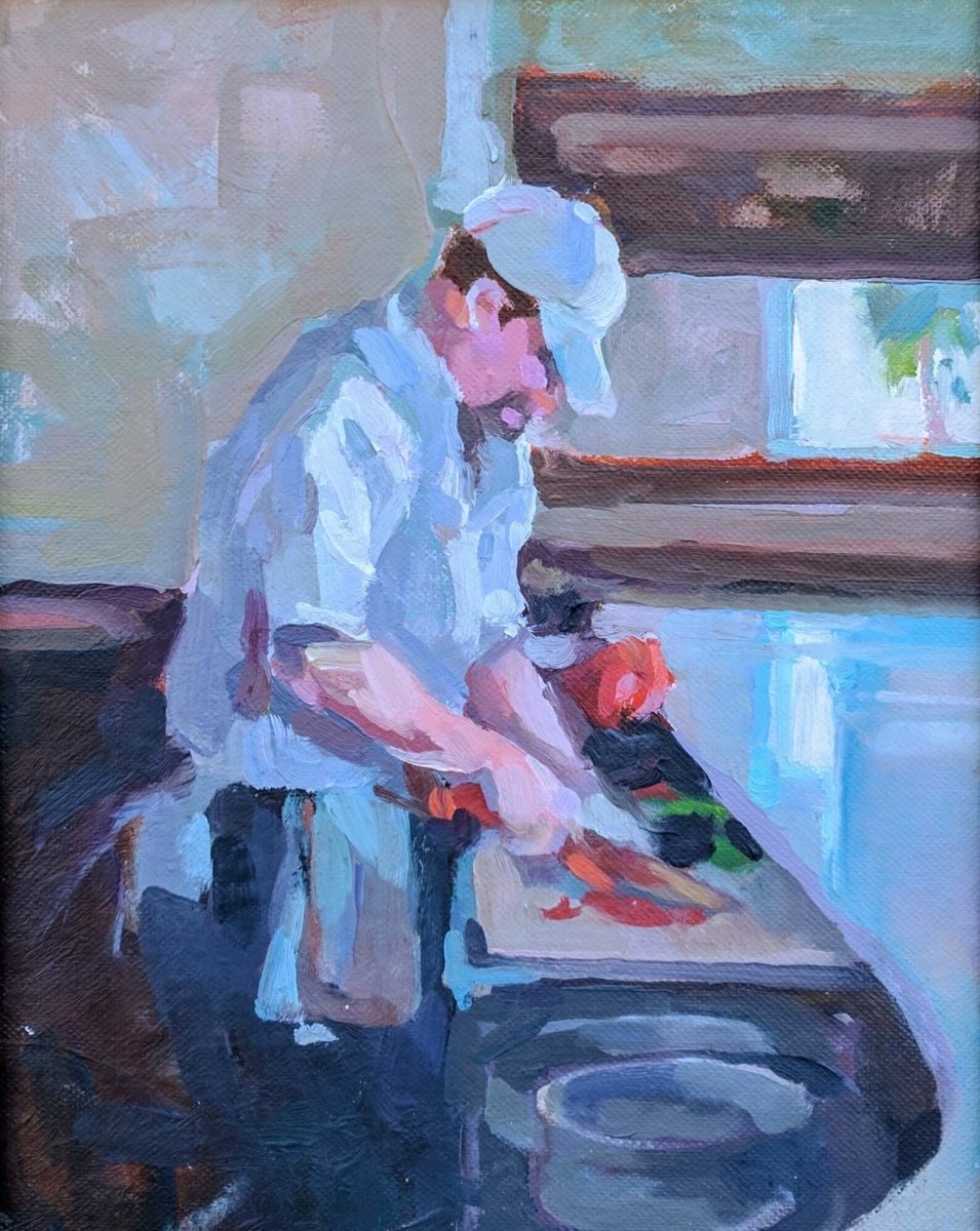 Chopped by Vicki Robinson at LePrince Galleries