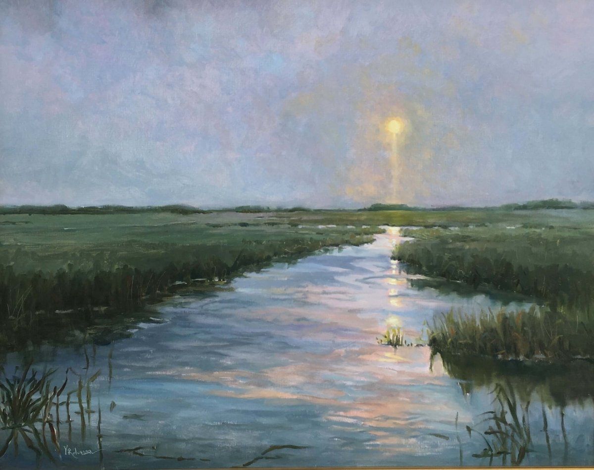 Evening Light by Vicki Robinson at LePrince Galleries