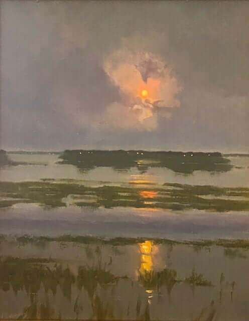 Harbor Lights by Vicki Robinson at LePrince Galleries