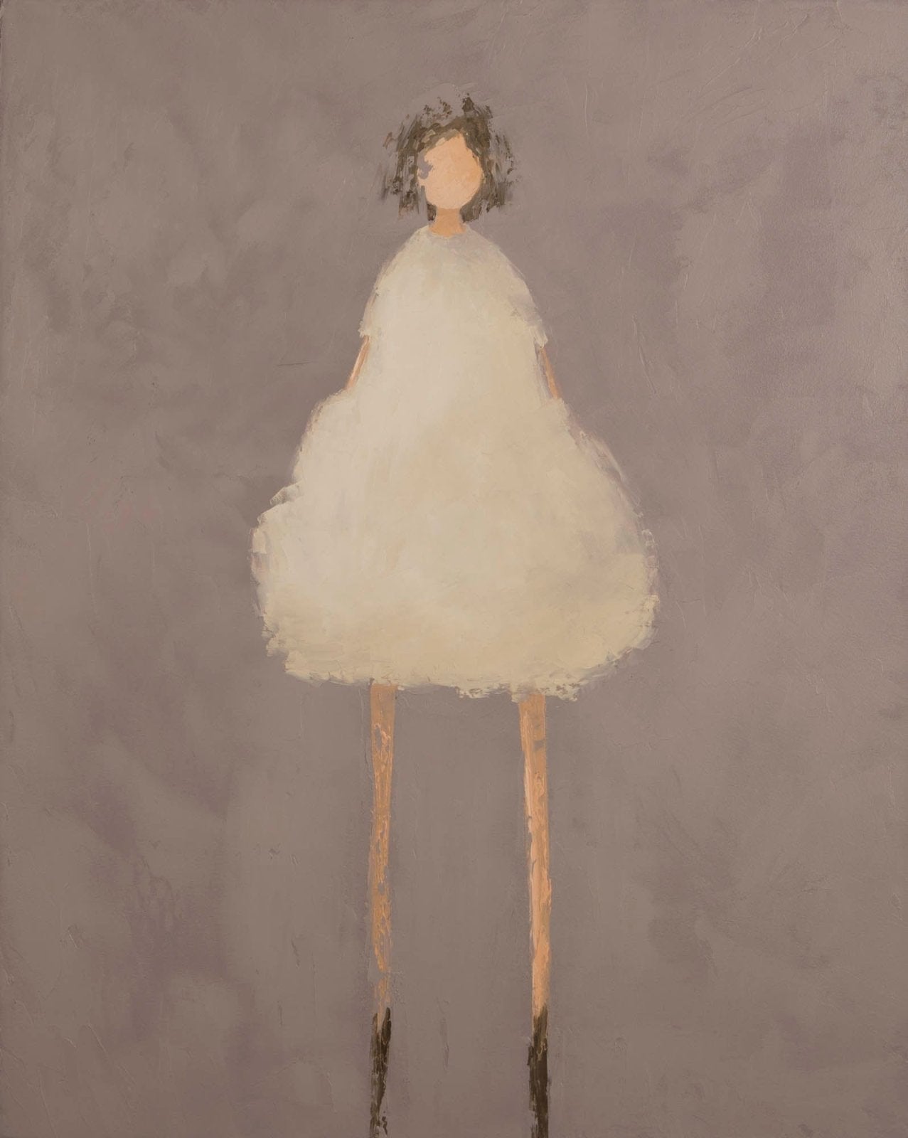 Artist Rene White Oil Painting by artist Rene Romero Schuler - LePrince Charleston Art ...