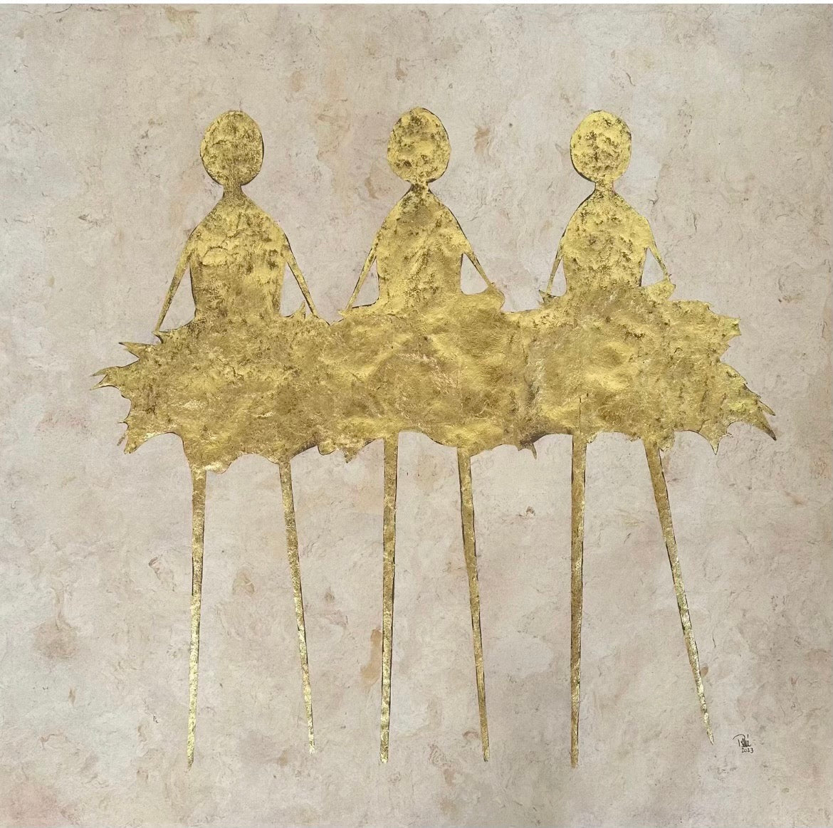 Flakes by Rene Romero Schuler at LePrince Galleries