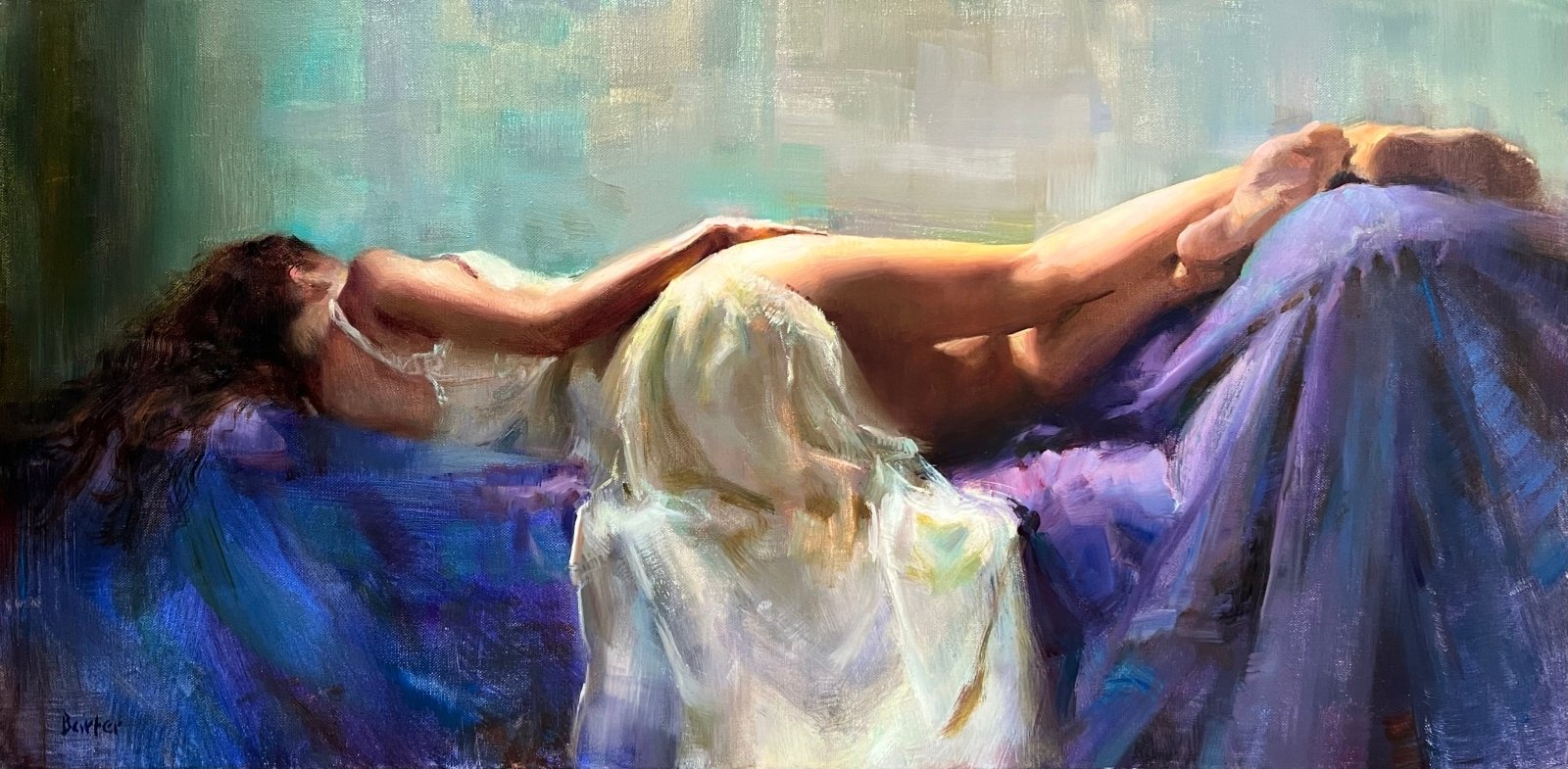 Caressing the Curves by Stacy Barter at LePrince Galleries