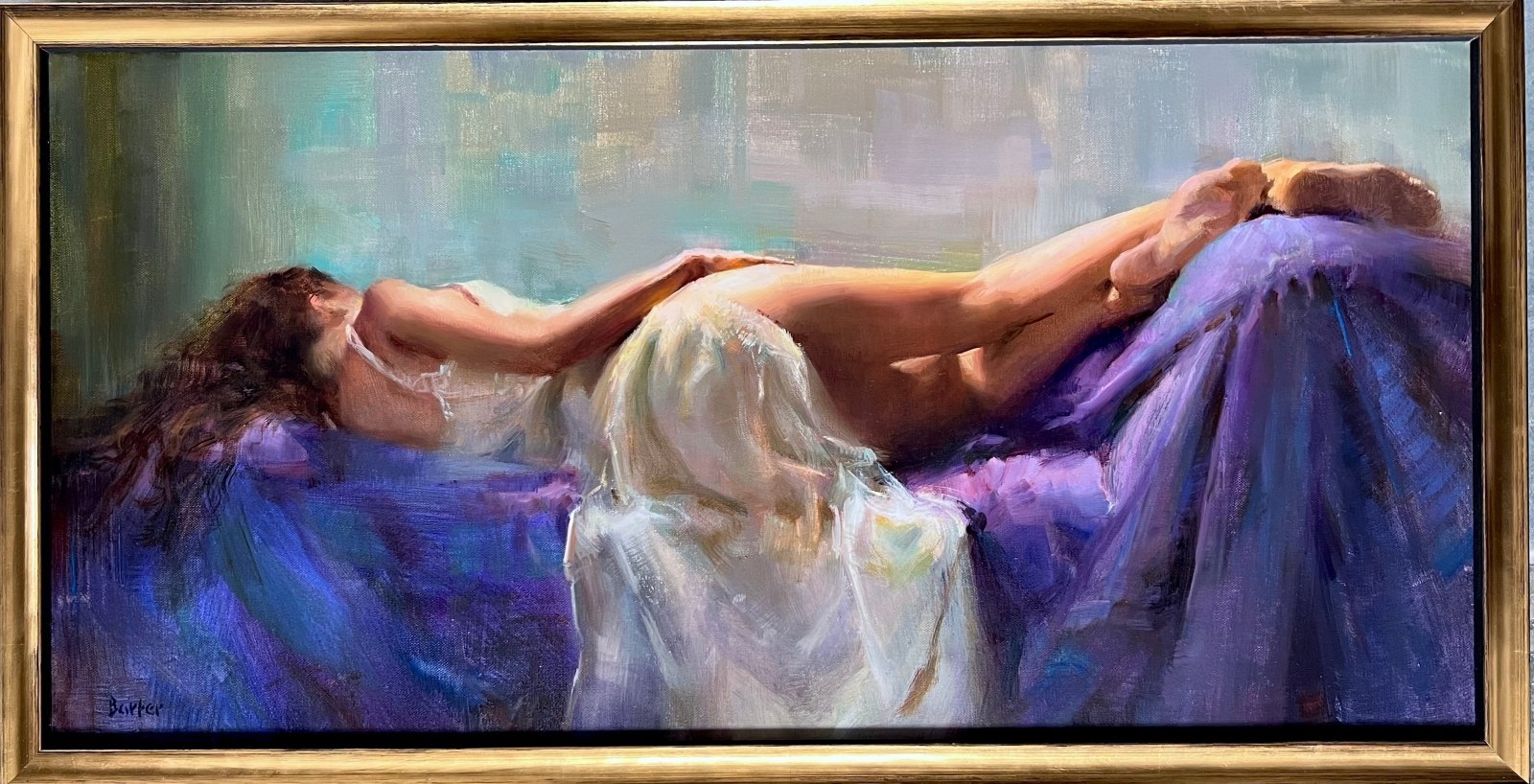 Caressing the Curves by Stacy Barter at LePrince Galleries
