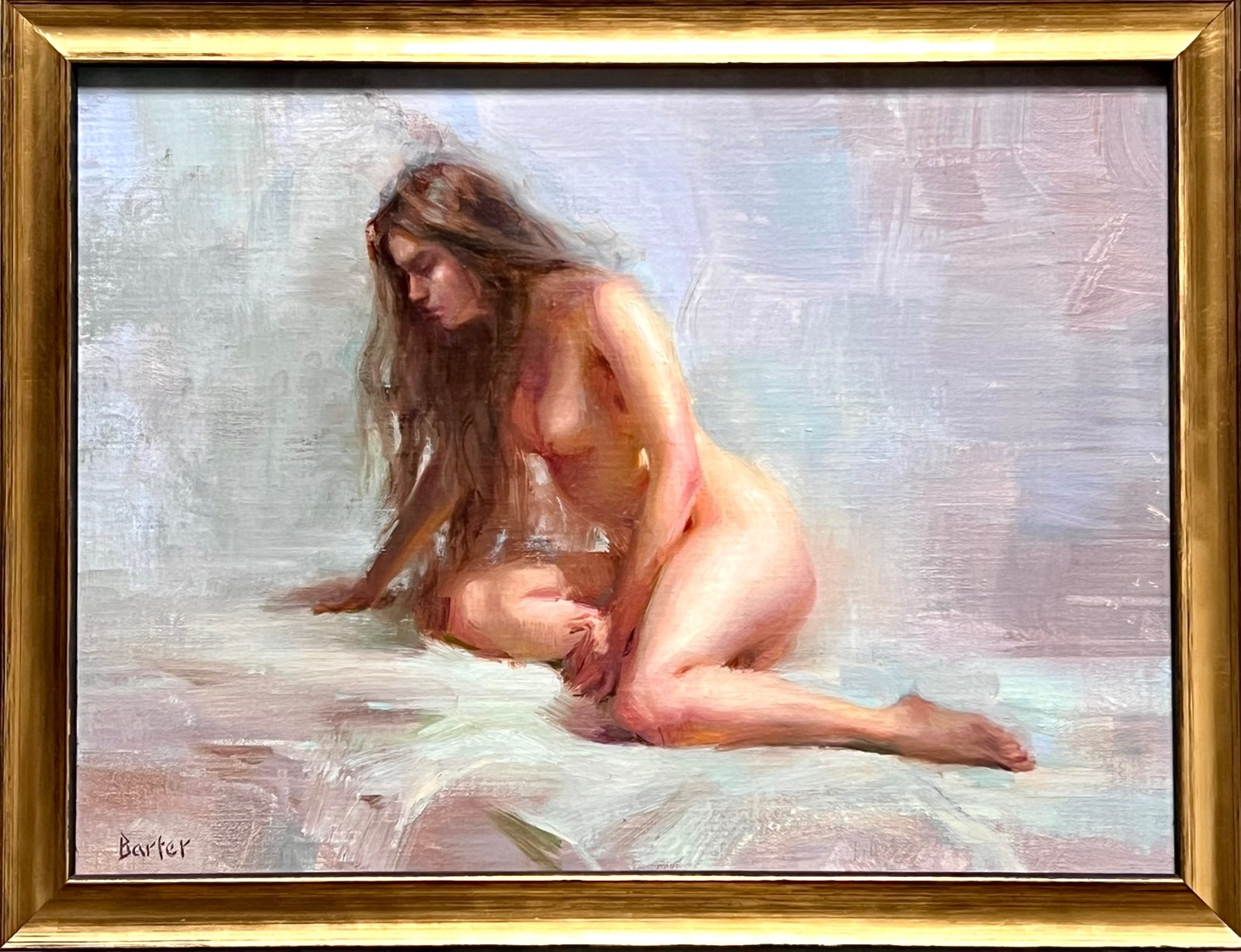 Cascading Light and Hair by Stacy Barter at LePrince Galleries