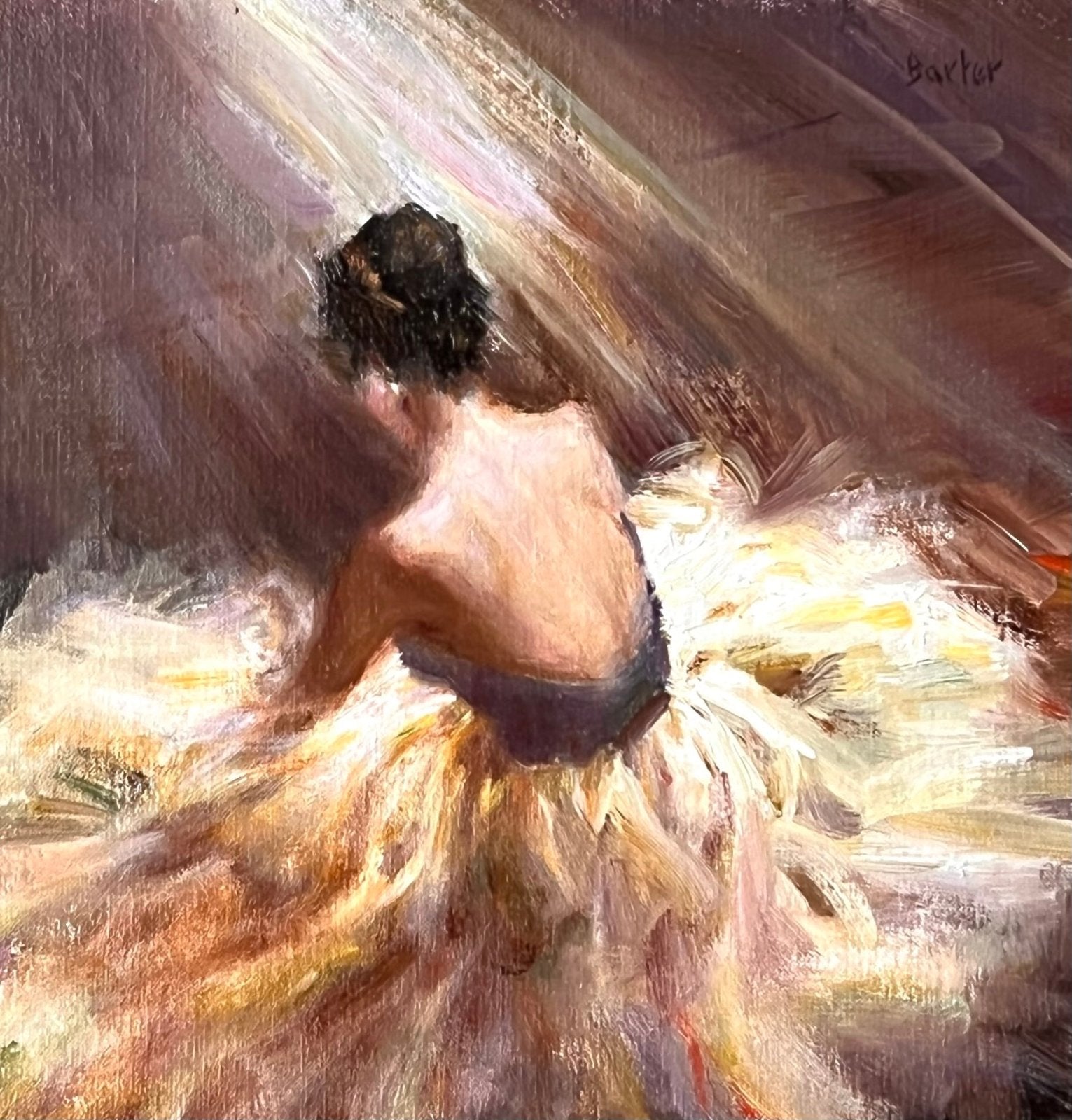 In Cream and Pearls by Stacy Barter at LePrince Galleries