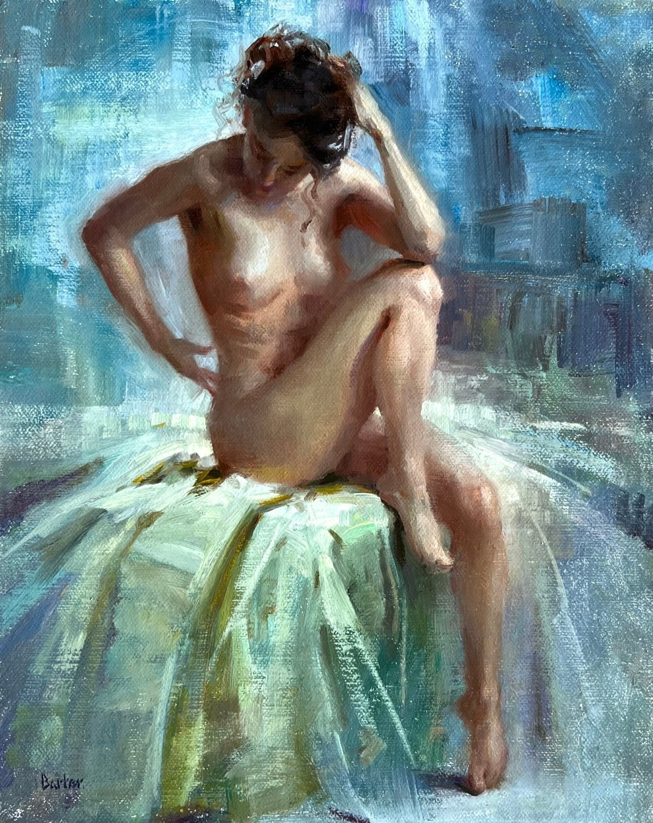 Quiet Moment by Stacy Barter at LePrince Galleries