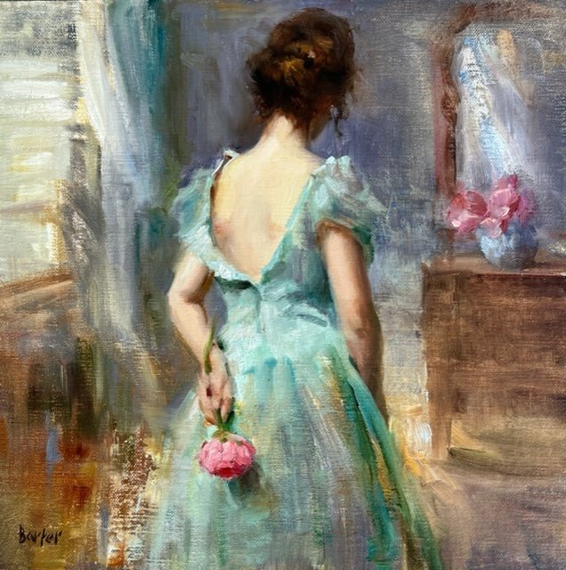 Clutched Peony by Stacy Barter at LePrince Galleries