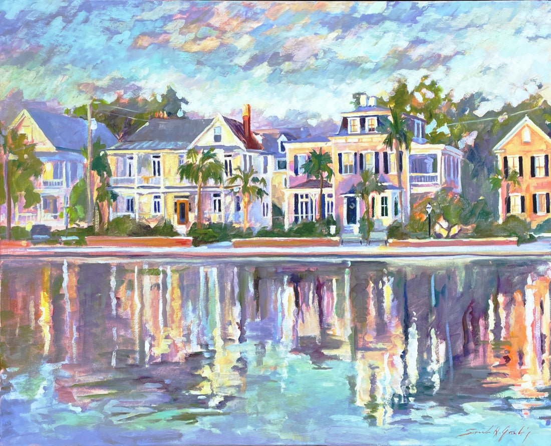 Colonial Lake by Susannah Gramling at LePrince Galleries